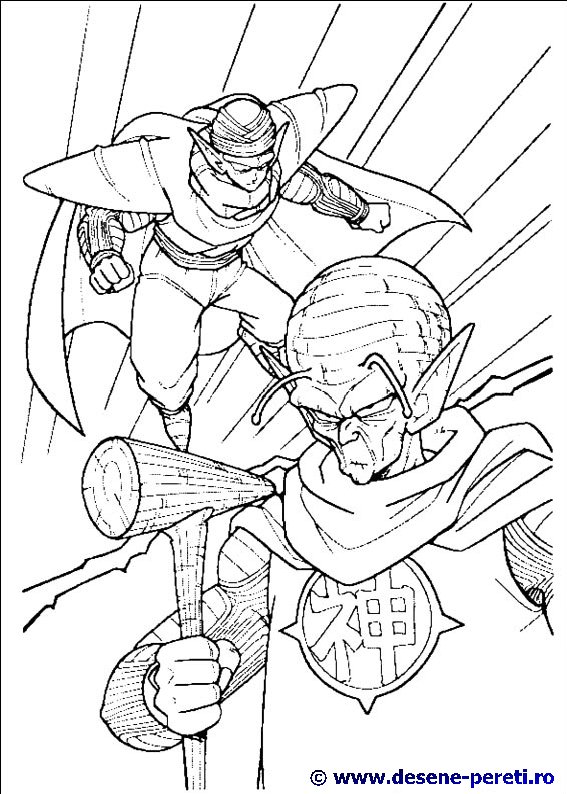 Dragon Ball desene de colorat